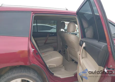 2009 Toyota Highlander Limited from USA, damaged, VIN JTEES42A192150757